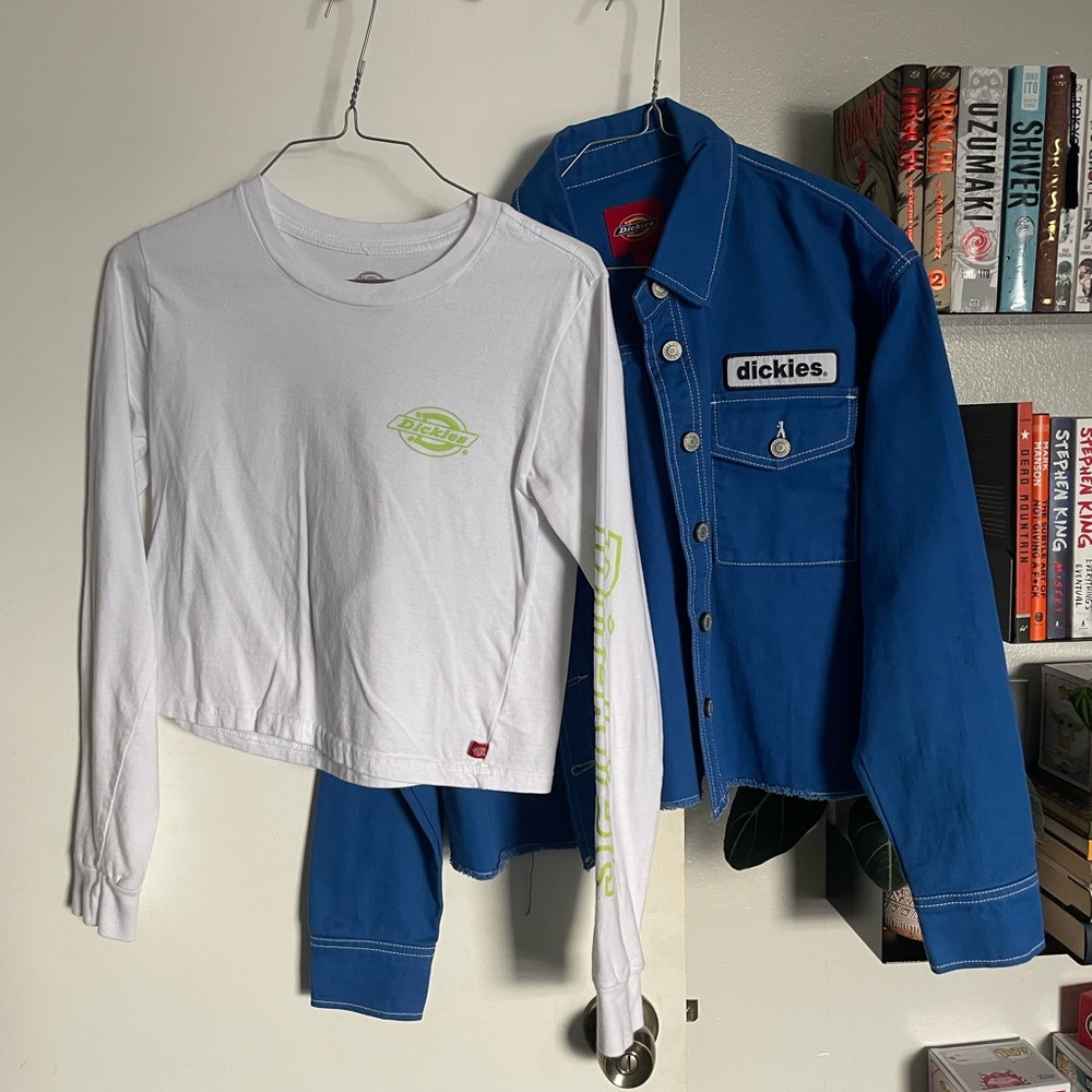 Dickies Cropped jacket & long sleeve bundle